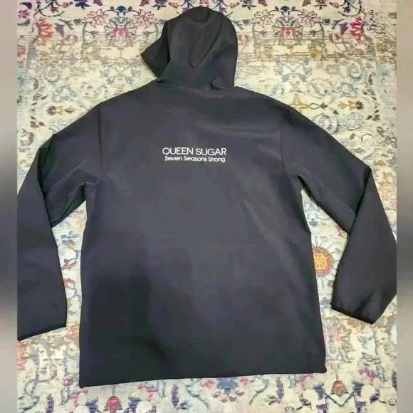 Queen Sugar Season 7, Unisex Warm Isolated Hooded Rain Coat Waterproof, sz MD - Picture 3 of 11